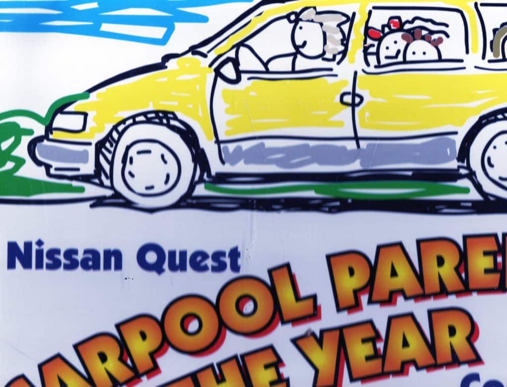 Nissan Quest Carpool Program - Dealer Display